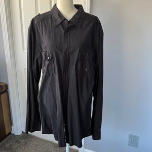 Buckle Black Label Slim Fit Long Sleeve Shirt